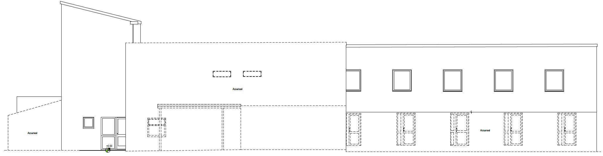 05_Existing side elevation 1